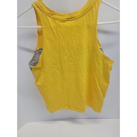 PINK victoria's Secret Tank Top Y2k Yellow Dog Sz‎ XS - Picture 8 of 11